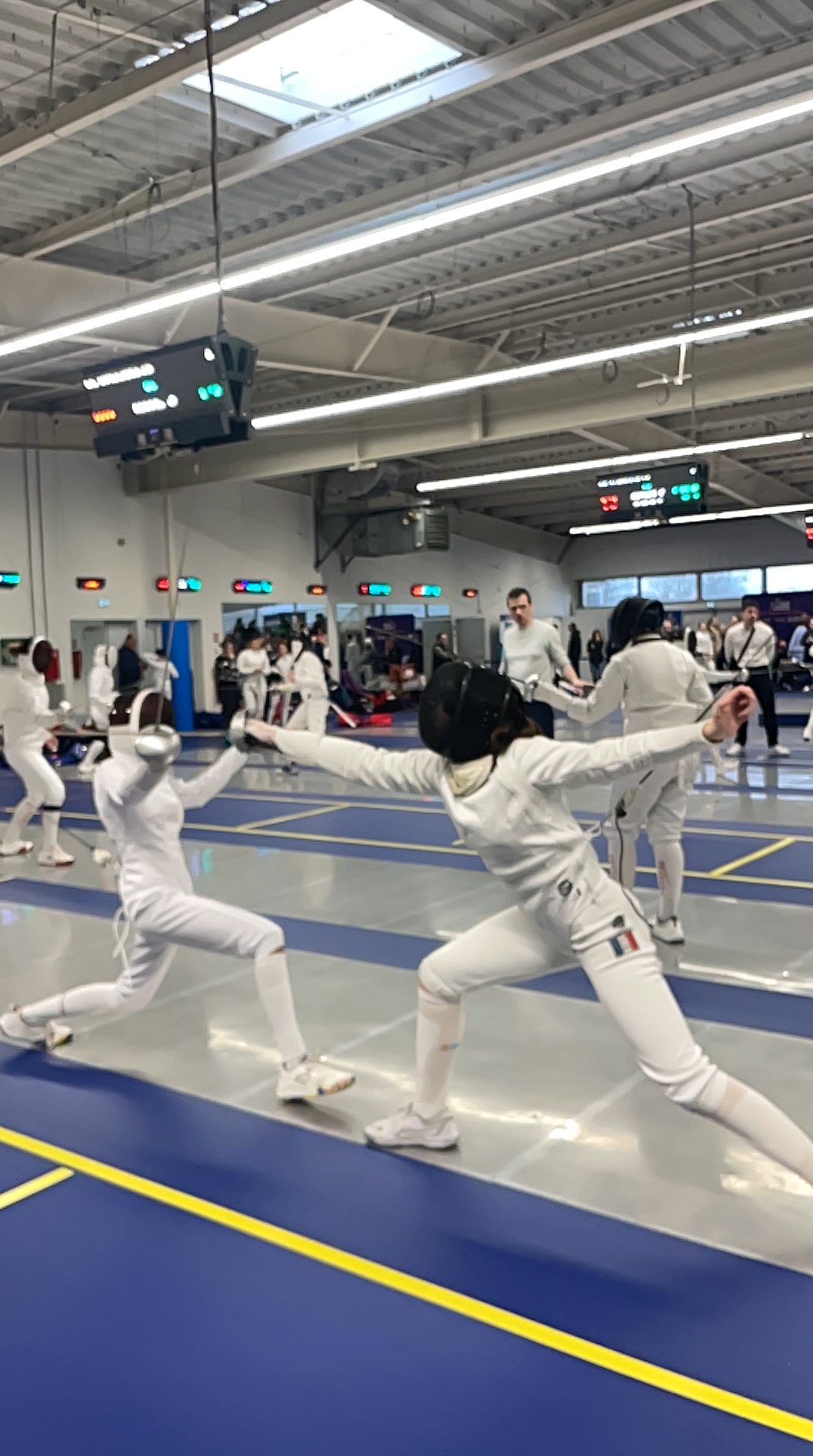 Compétition d'escrime