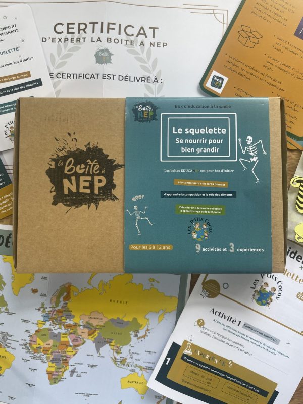 La box EducaNEP, Le squelette