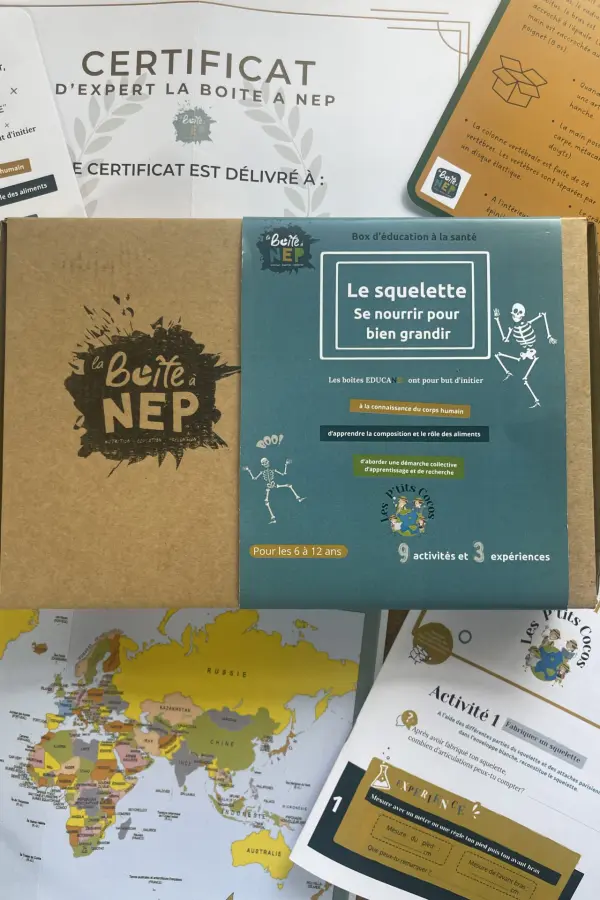 La box EducaNEP, Le squelette